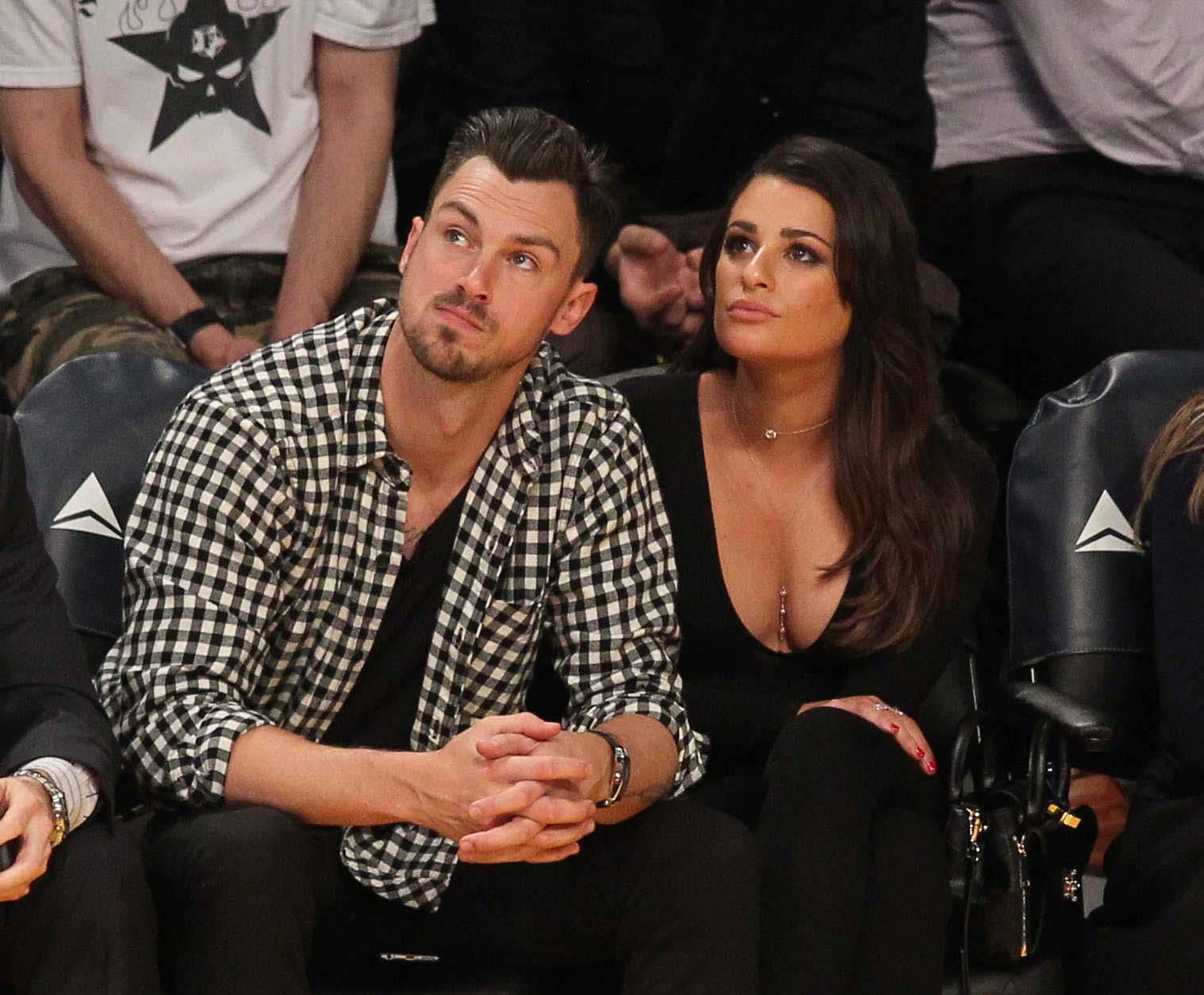 Lea Michele is a Warriors fan.