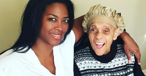 rhoa Kenya moore grandmother died long