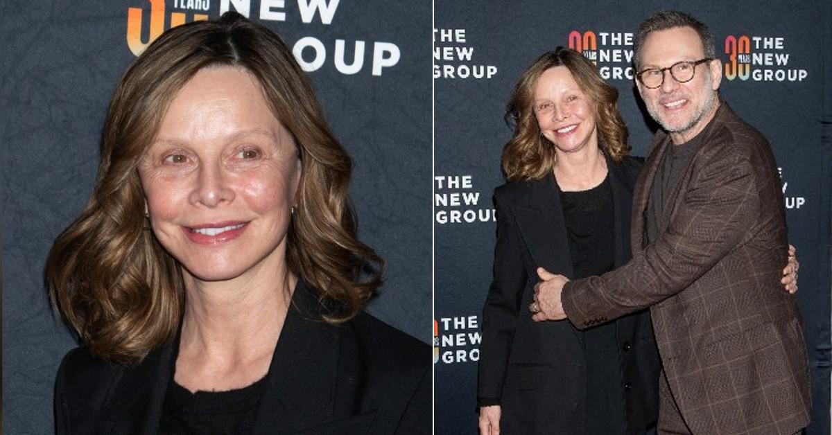 Photo of Calista Flockhart; picture of Calista Flockhart and Christian Slater.