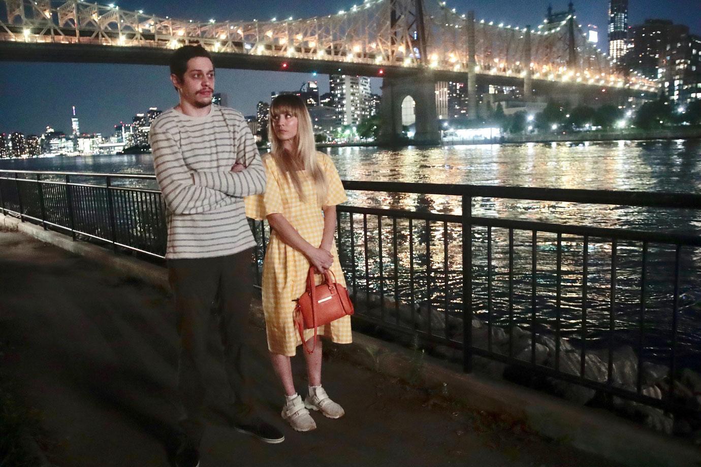 pete davidson and kaley cuoco filming meet cute