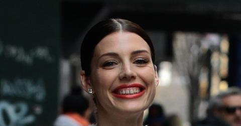 Jessica Paré seen out and about in NYC