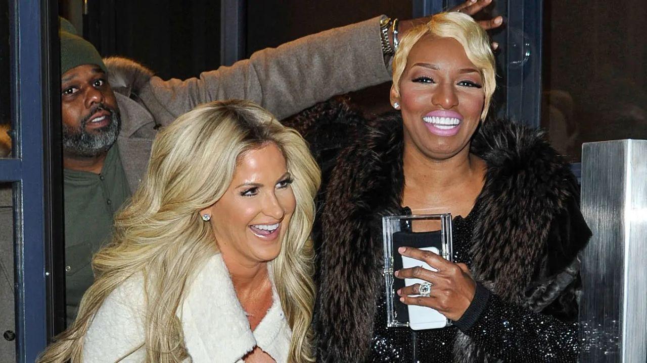 Image of Kim Zolciak and NeNe Leakes