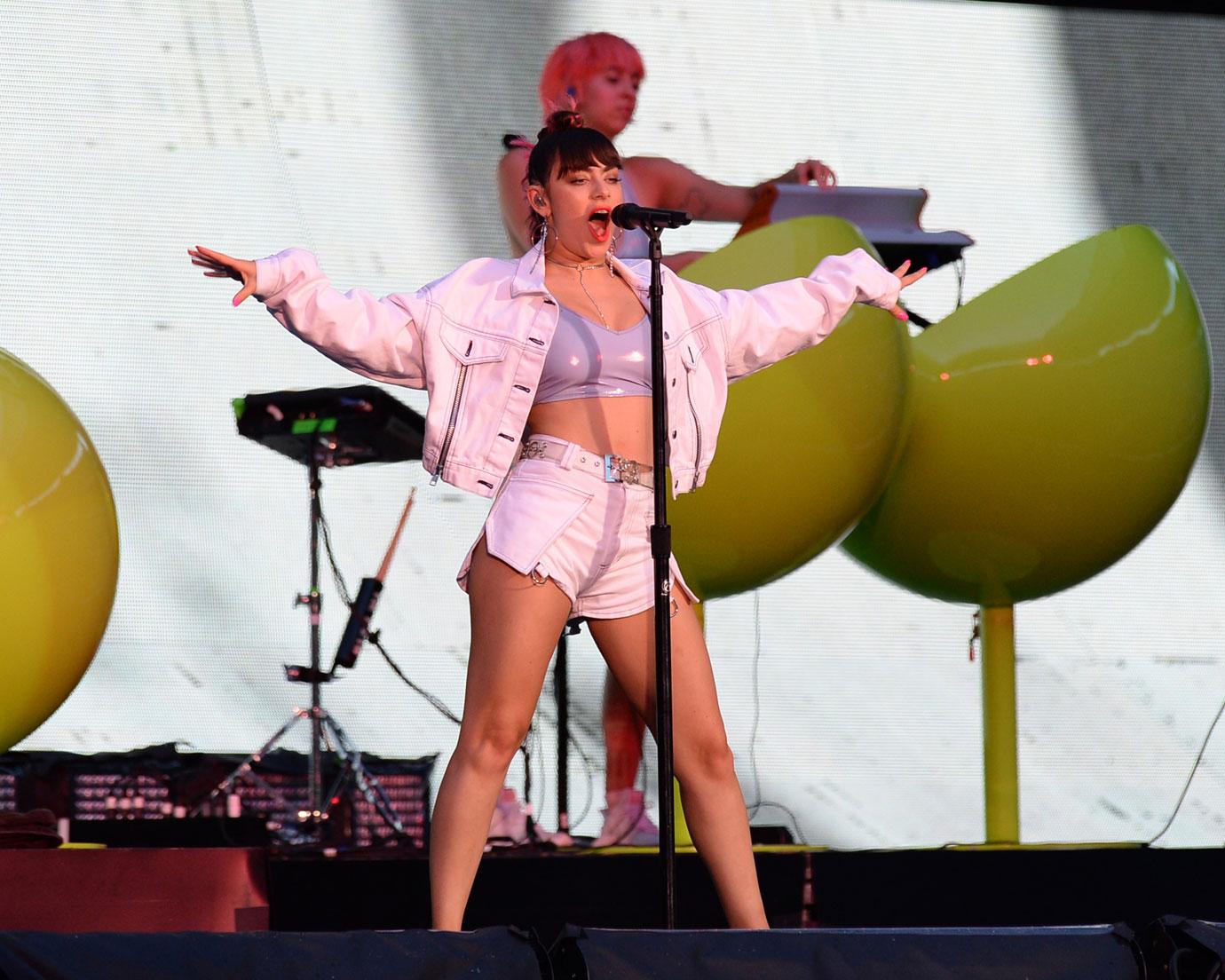 Charli xcx onstage