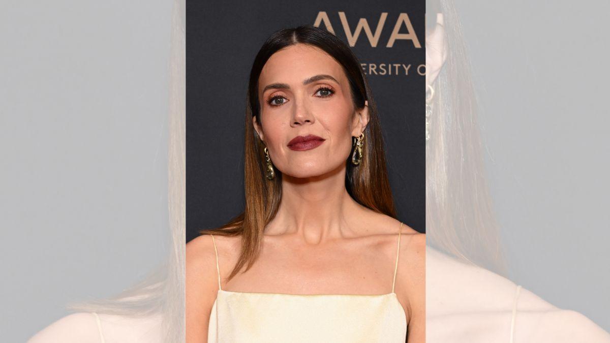 Image of Mandy Moore reflected on becoming a mom of three, saying she feels fortunate about her postpartum experience.