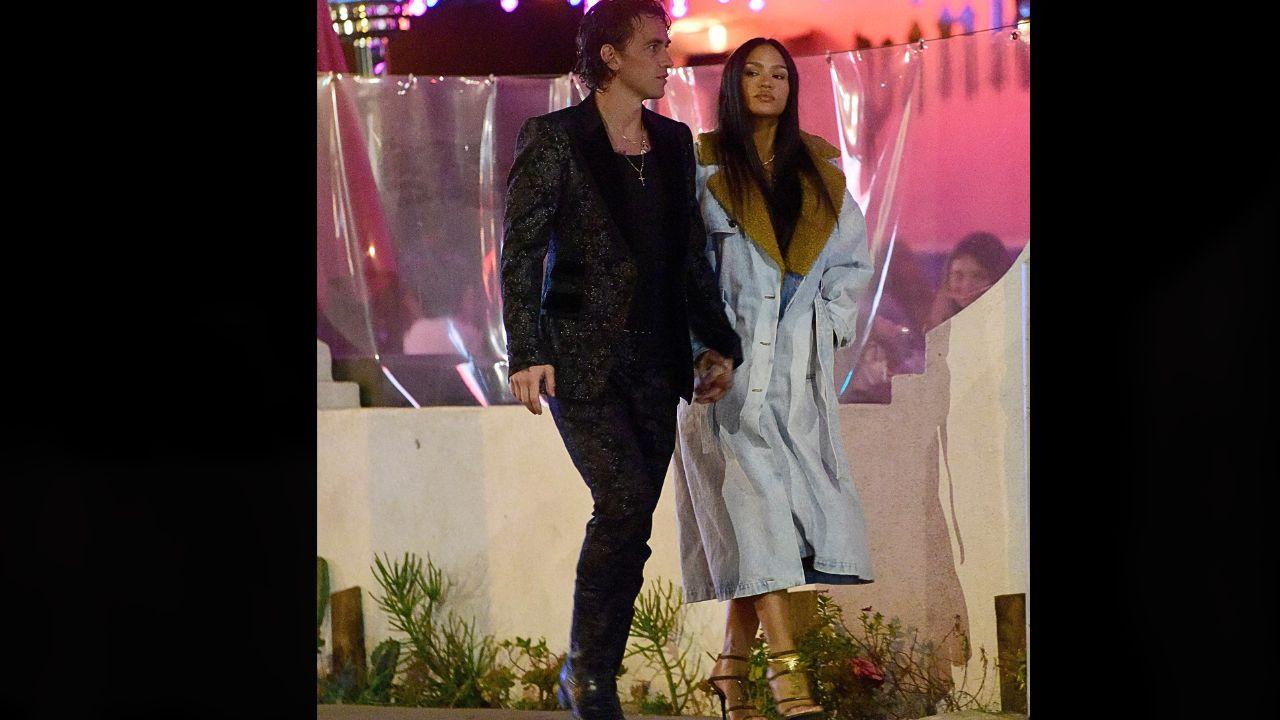 Image of Alex Fine with Cassie Ventura.
