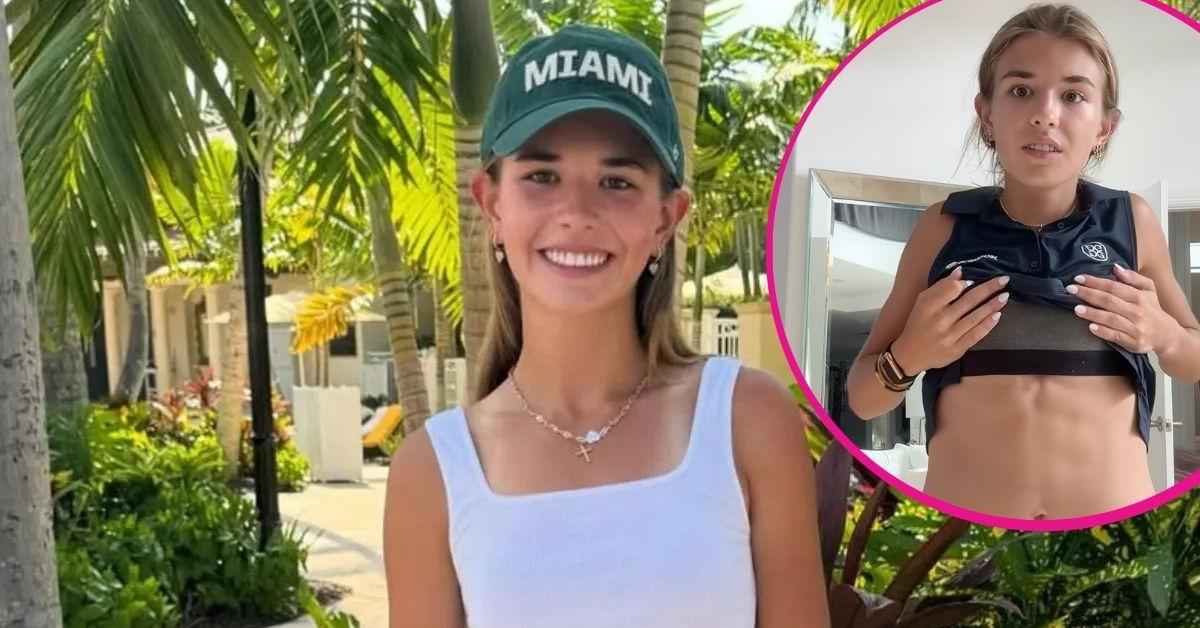 Donald Trump's Granddaughter Kai Pulls Up Her Shirt to Show Off Enviable 6-Pack Abs: 'Getting Swole'