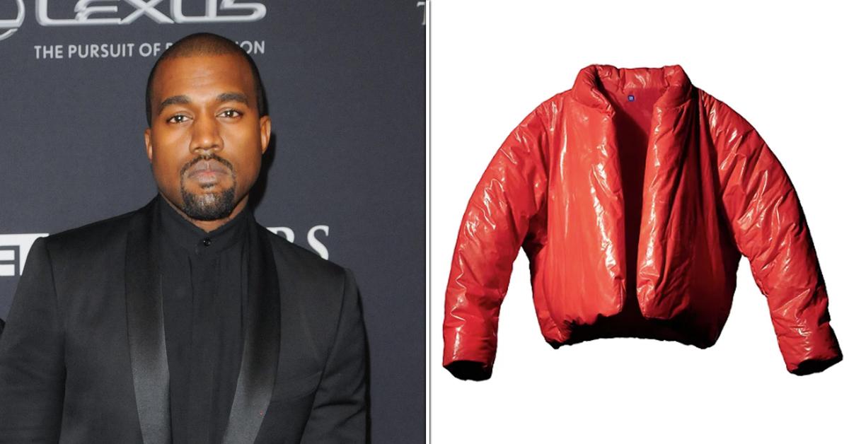 gap yeezy red jacket kanye west fans outraged price spring  donda release