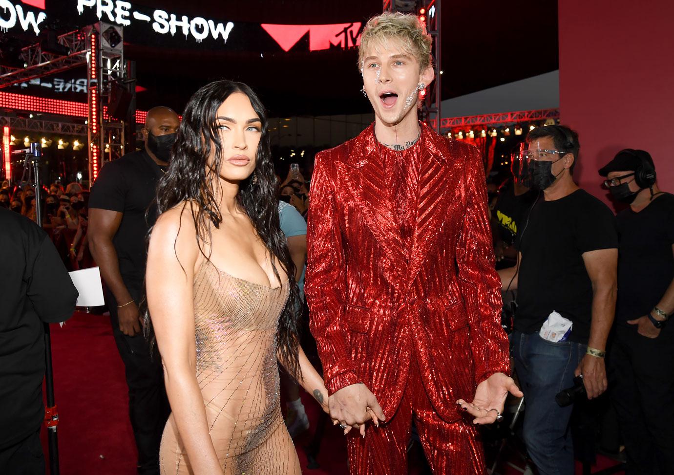 megan fox machine gun kelly mtv vmas video music awards