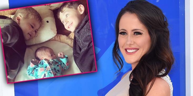 Jenelle evans instagram children ensley jolie birth h