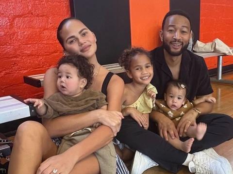 john legend excited celebrate chrissy teigens first christmas family