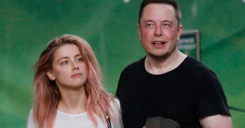 Amber Heard Elon Musk Dating Photos Long