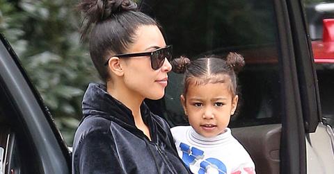 Kim Kardashian Kanye West North Saint Party Long