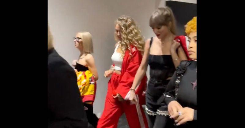 Taylor Swift Arrives At 2024 Super Bowl With Blake Lively: Watch