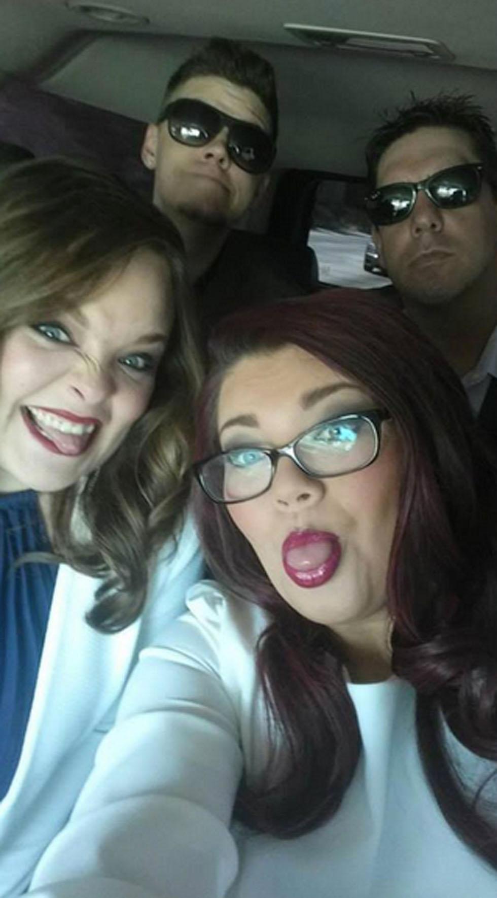 Teen mom og movie awards selfie