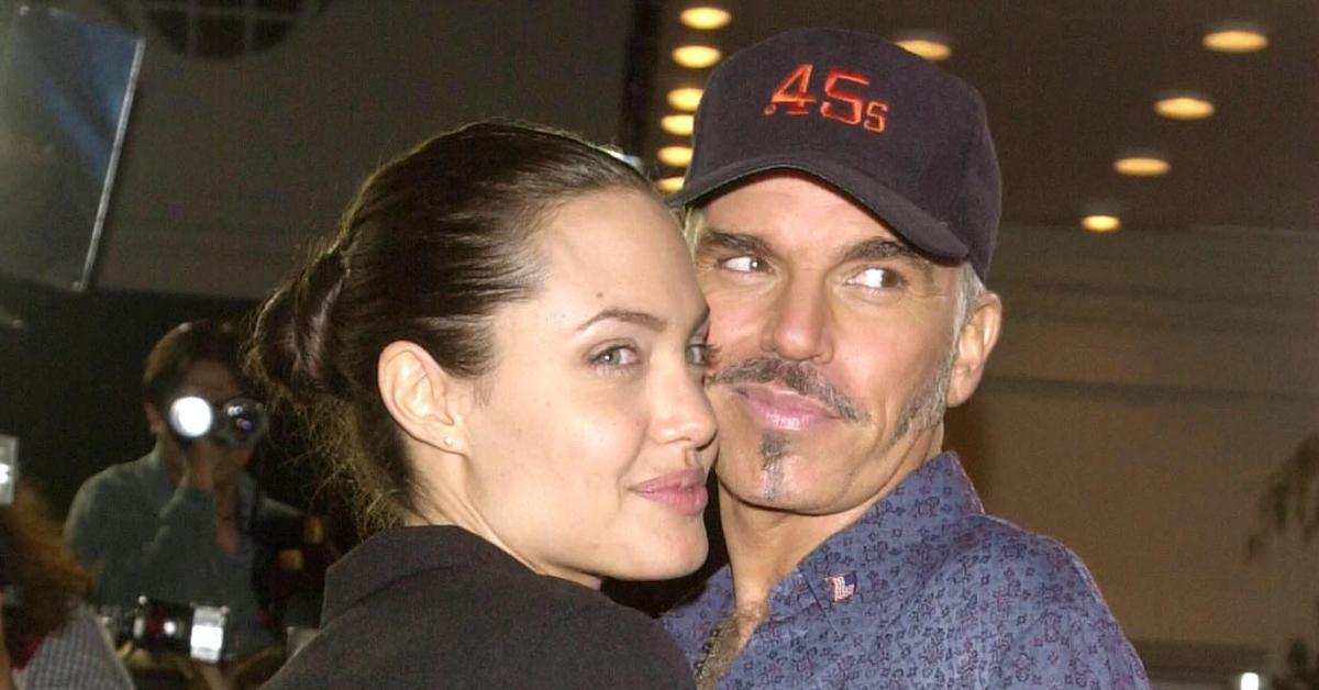 Photo of Angelina Jolie and Billy Bob Thornton.