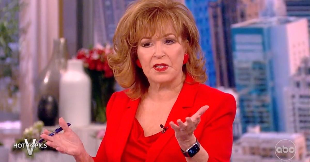 Joy Behar's bra malfunction stops 'The View': 'Almost took my eye out