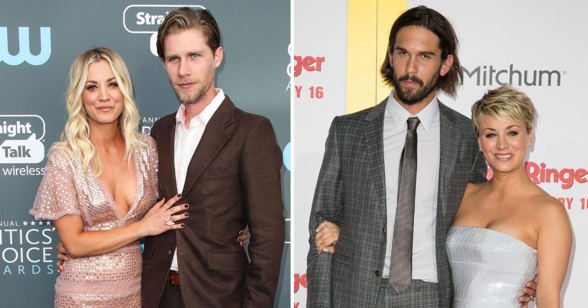 image of Kaley Cuoco has been divorced twice. 