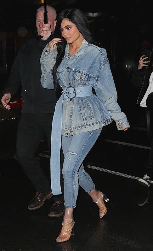 Kylie Jenner Dines In NYC