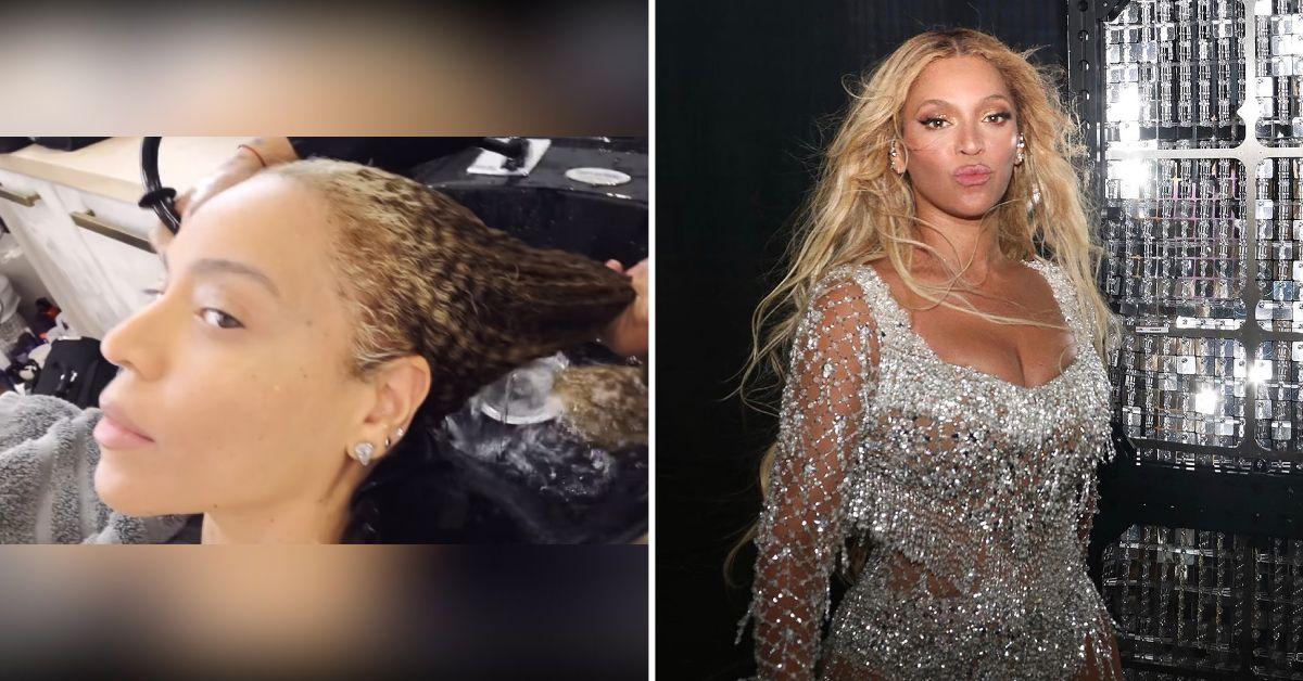 Beyonce Shows Hairstyling Routine, Goes From Curly To Straight: Watch