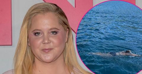 split image of Amy Schumer and Amy Schumer