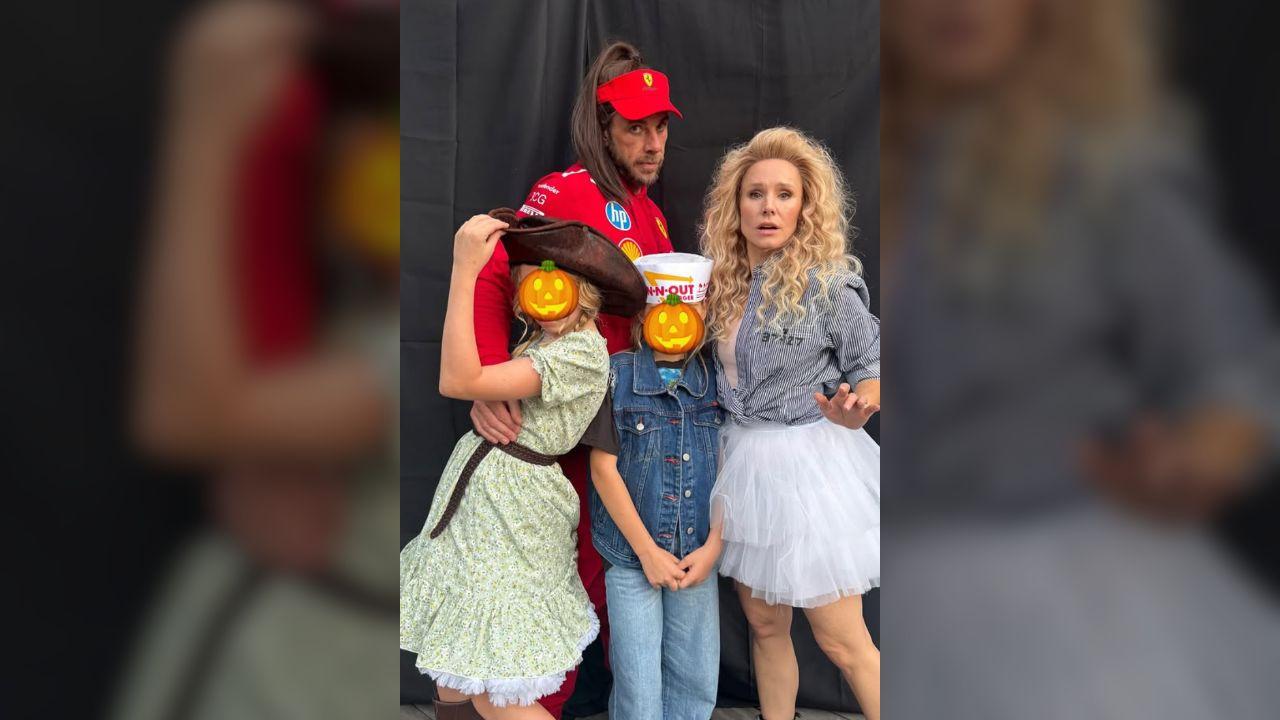 Photo of Kristen Bell and Dax Shepard have two daughters.
