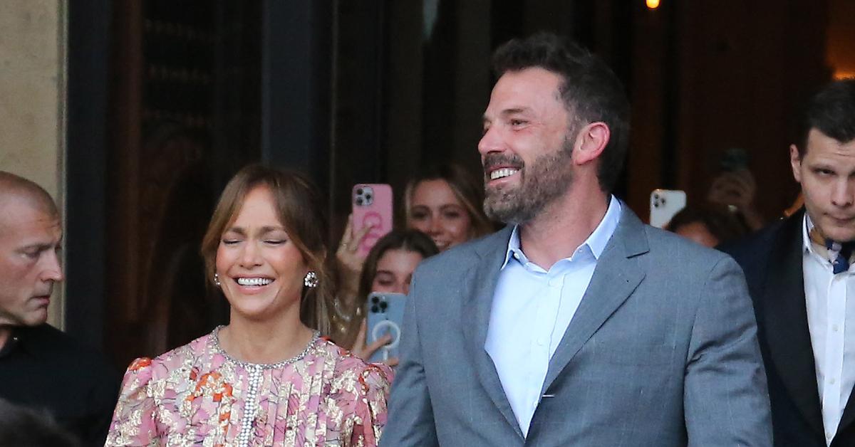 Photo of Jennifer Lopez and Ben Affleck.