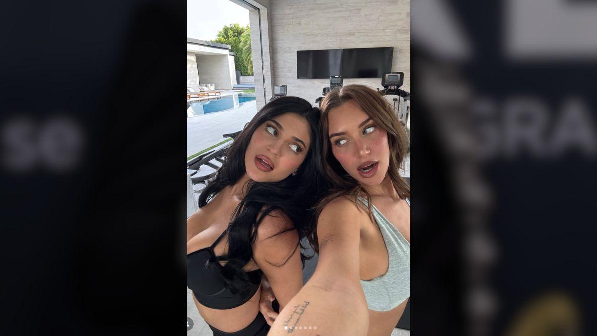 image of Kylie jenner and Stassie Karanikolaou