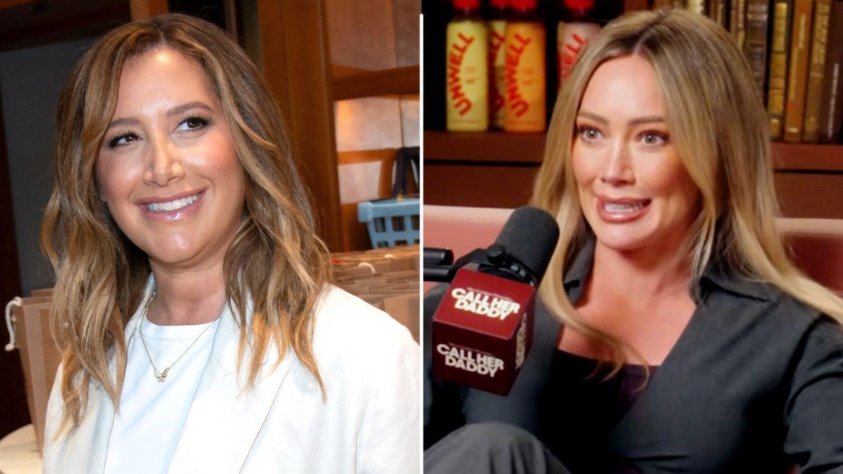 Photo of Ashley Tisdale and Hilary Duff