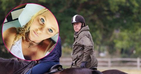 Split photo of Virginia Giuffre and Ex-Prince Andrew