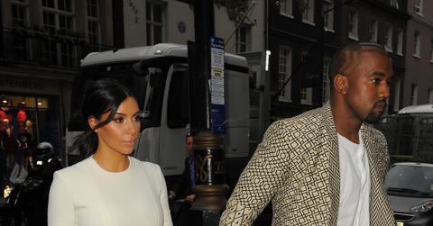 Kim Kardashian and Kanye West dine at Hakkasan
