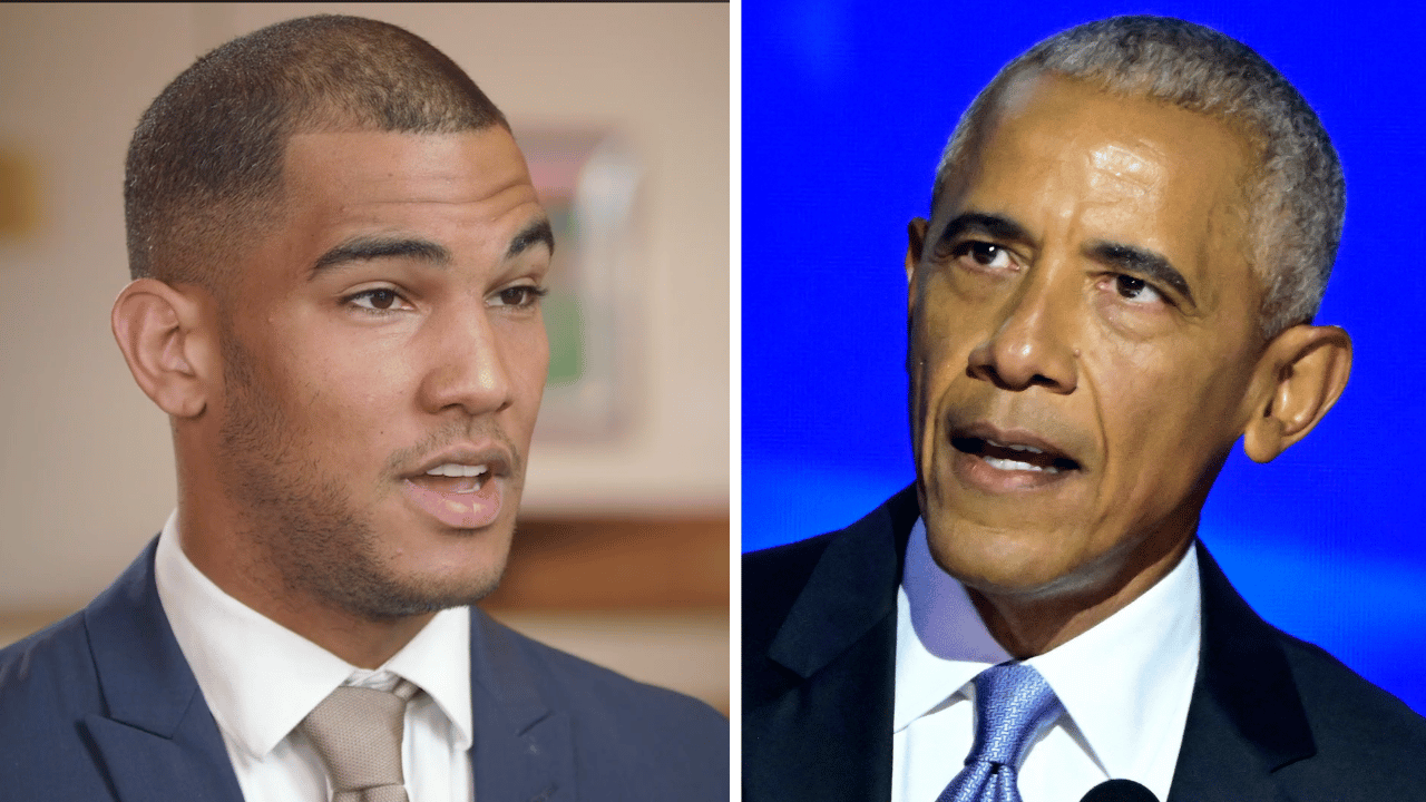 image of Cody mcdavis and Obama