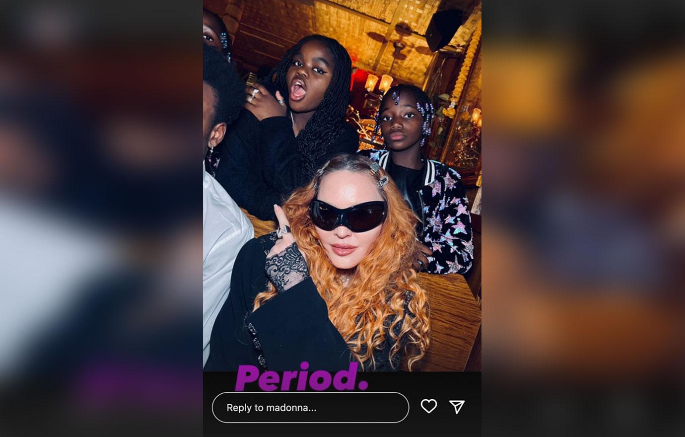 Madonna Celebrates Daughter Mercy James' 17th Birthday Photos