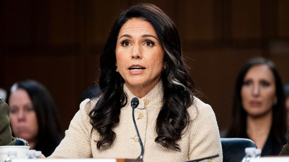 Image of Tulsi Gabbard is stepping down as Director of National Intelligence.