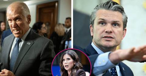 split of Thom Tillis, Pete Hegseth & Kristi Noem.