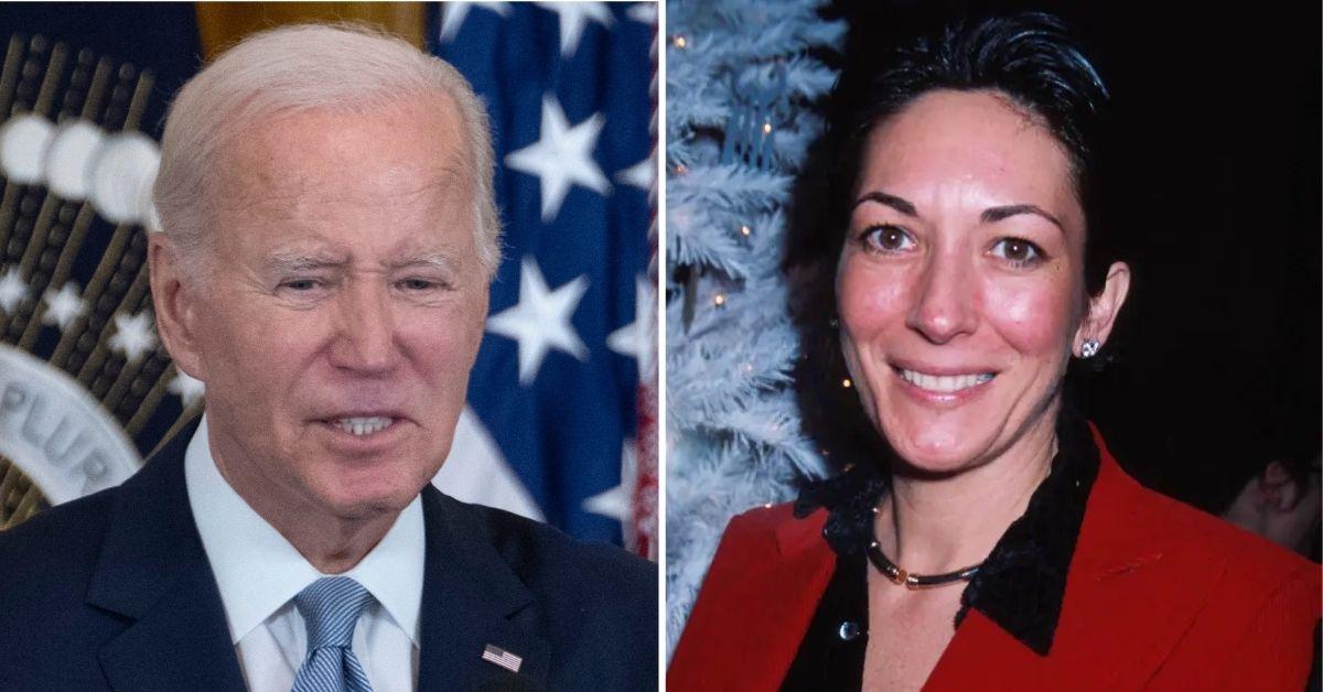 Image of Ghislaine Maxwell allegedly tried to spill 'dirt' about Donald Trump to Joe Biden in exchange for a presidential pardon.