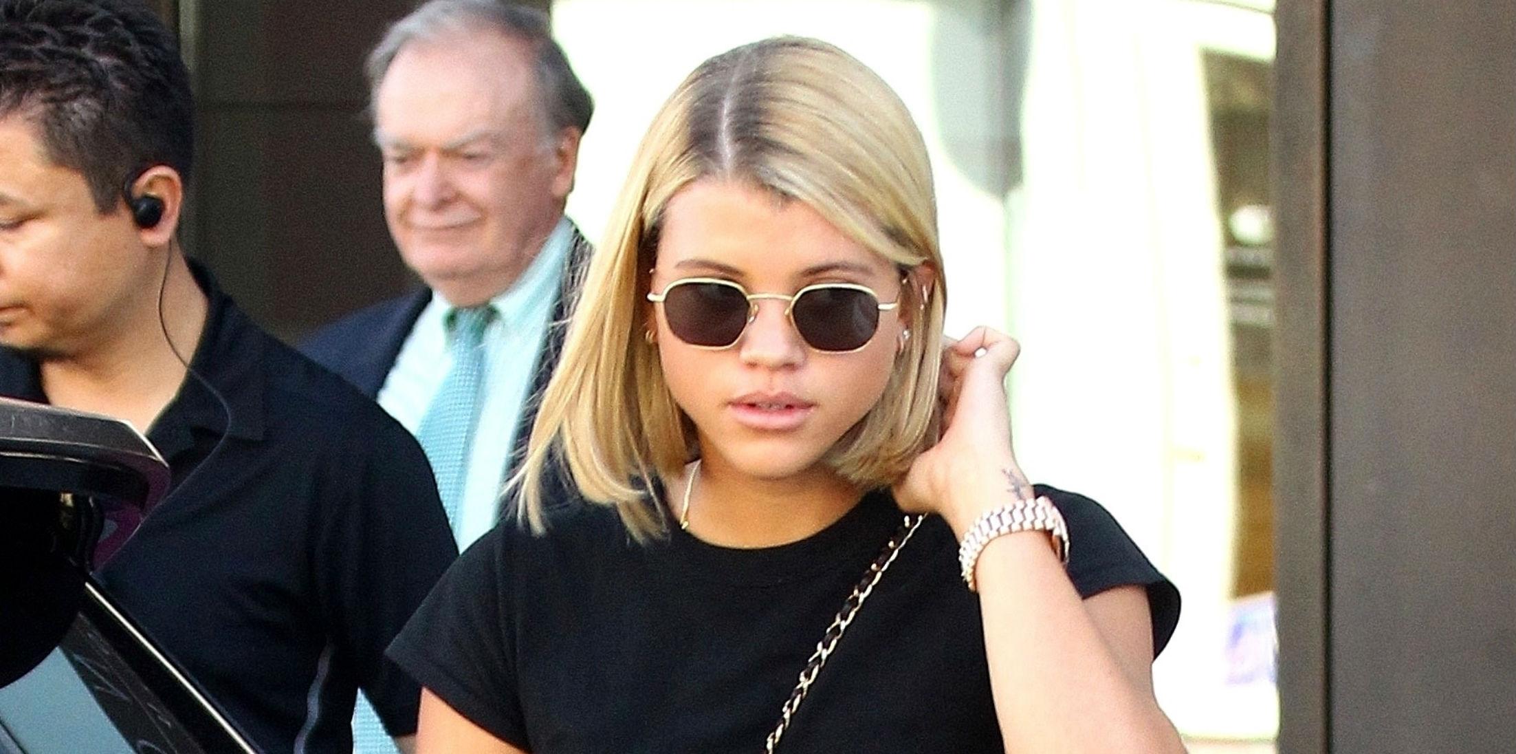 Sofia Richie Flat Stomach Photos Scott Disick hero