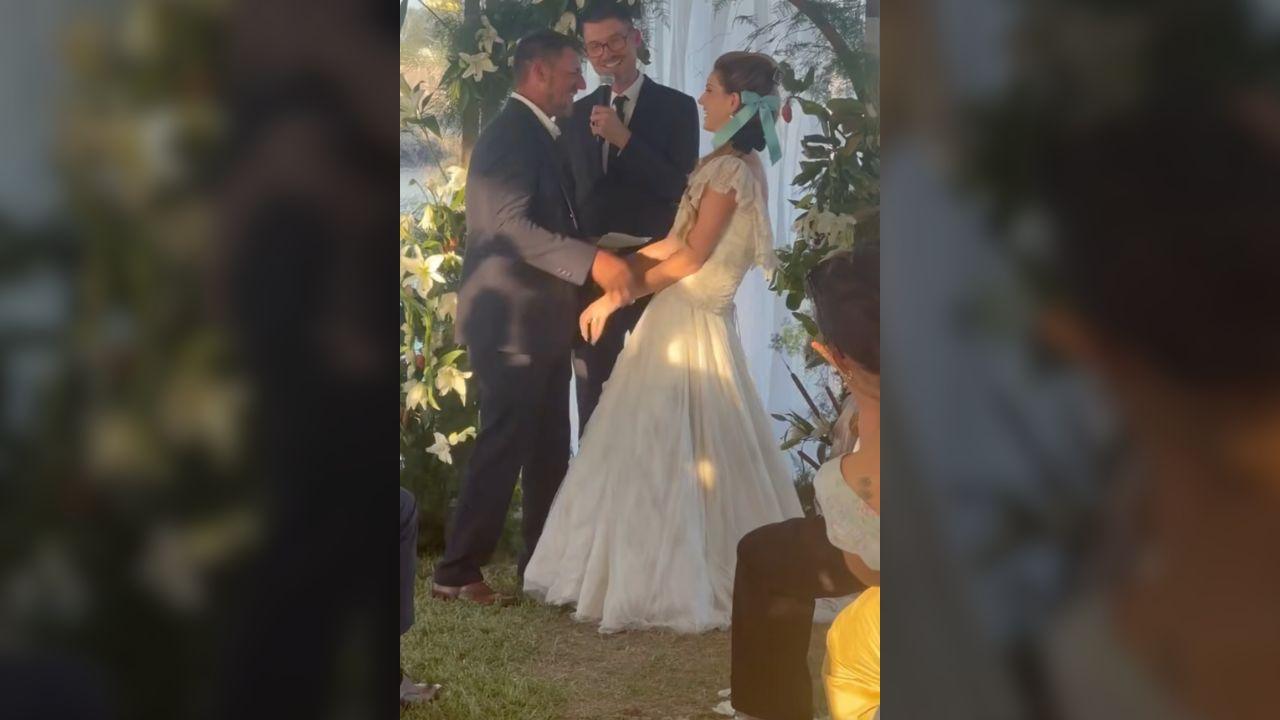 Image of Lana and Jeremy tied the knot on September 26, 2024.