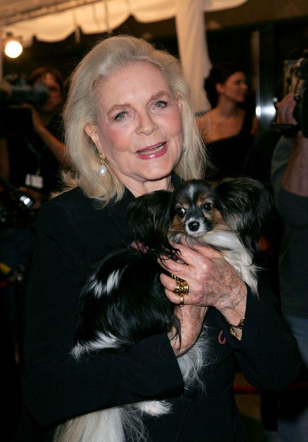 Lauren bacall dog