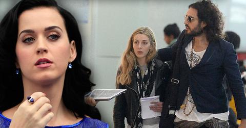 katy perry sad russell brand engaged girlfriend pregnant