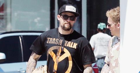 Exclusive… Joel Madden Shops On Melrose With A Friend
