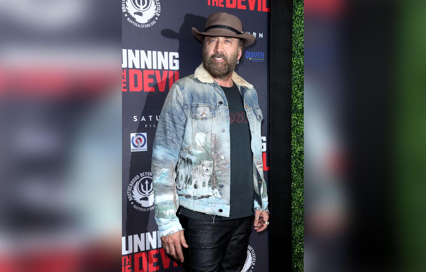 Nicolas cage new beard