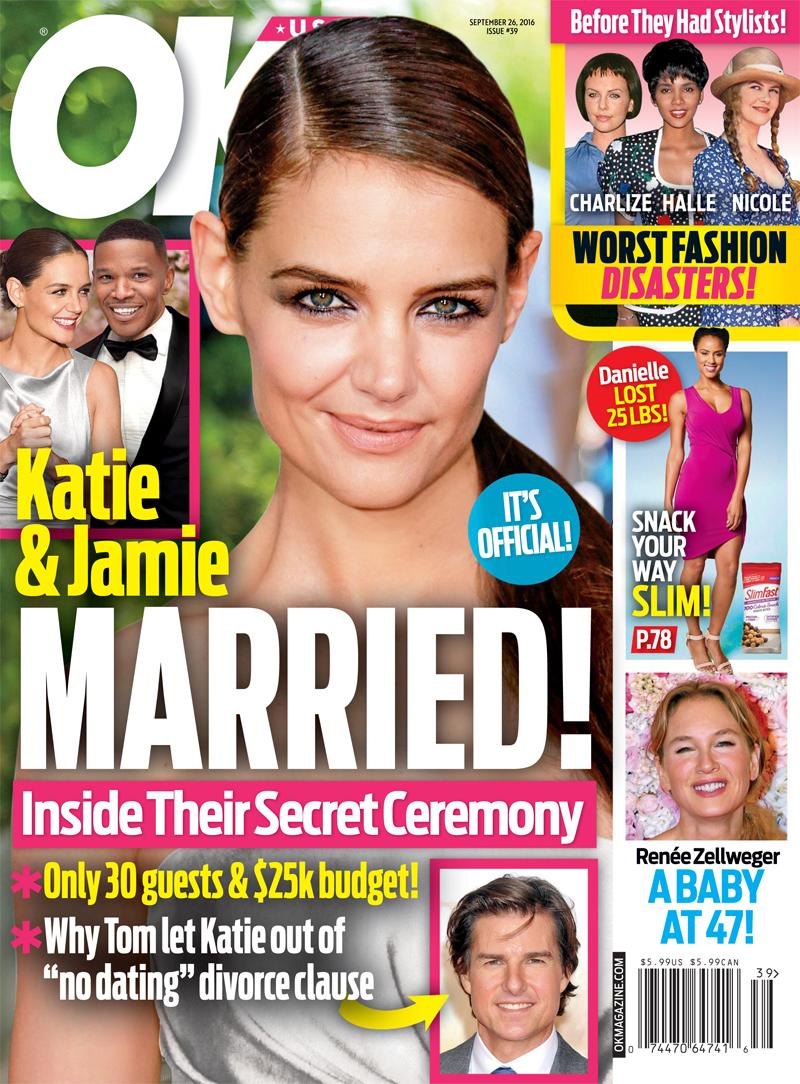 katie holmes jamie foxx wedding date set