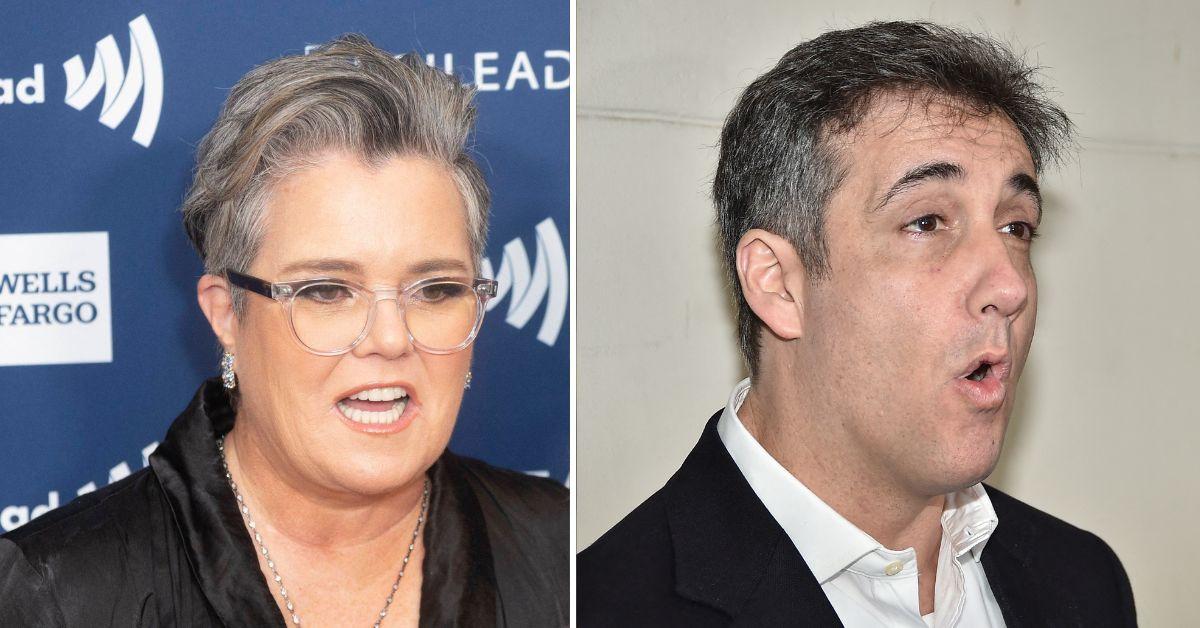 rosie odonnell texts michael cohen hush money testimony donald trump