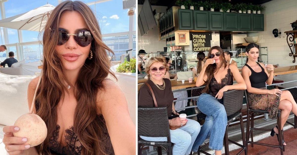 image of The 'Griselda' star spent time with her family in Miami. 