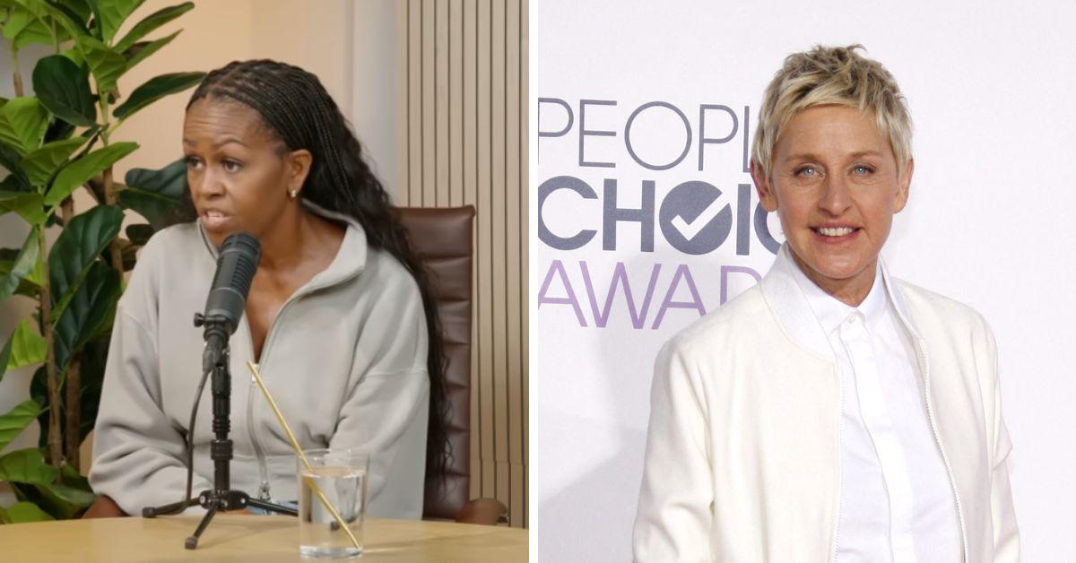 michelle obama roasts ellen pushup challenge