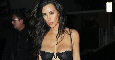 kim kardashian naked lingerie boobs weight loss