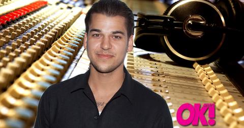 Rob kardashian music recording sessions secret