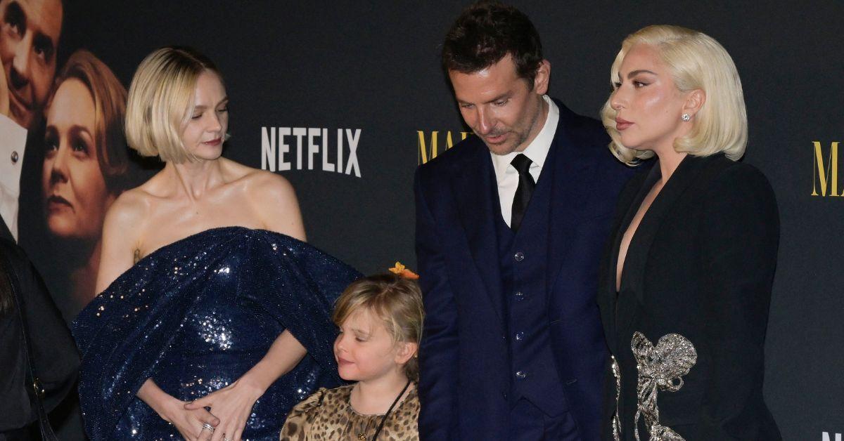 image of Lea Cooper made her red carpet debut in 2023 with her father, Bradley Cooper.