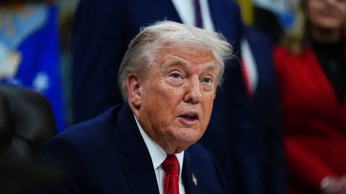 Photo of Donald Trump bragged about his 'perfect' score on a cognitive exam.