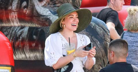 Hilary Duff At Farmer's Market